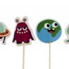 SALE Ruimtewezens cupcake prikkers