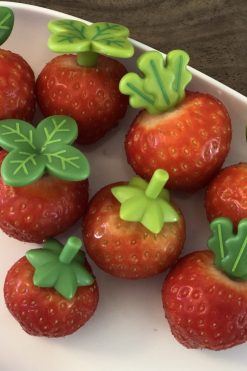 Bento blaadjes en kroontjes prikkers