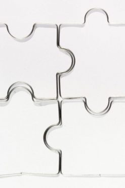 Puzzelstukjes uitsteker set