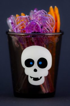 Halloween glitter bento prikkers | 9 stuks