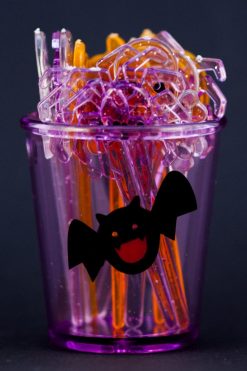 Halloween glitter bento prikkers | 9 stuks