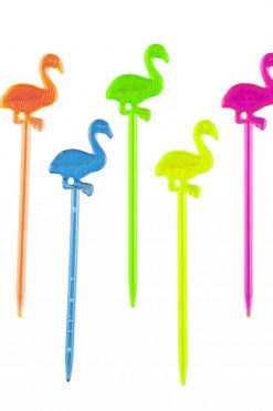 Flamingo bento prikkers roze