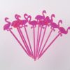 Flamingo bento prikkers roze