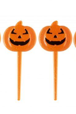 Bento halloween pompoen prikkers