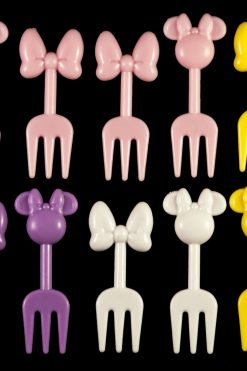 Bento Minnie mouse vorkjes | 10 stuks
