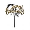 Halloween spin taart vlag