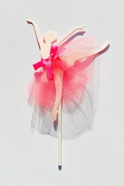 Ballerina danseres taart vlag
