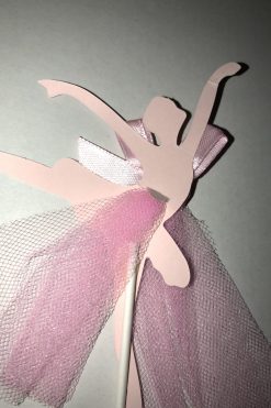 SALE Ballerina danseres taart vlag