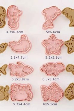 Zeedieren uitsteker set