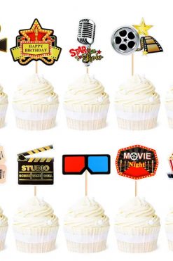 Bioscoop film cupcake prikkers
