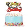 Bioscoop film happy birthday taart vlag