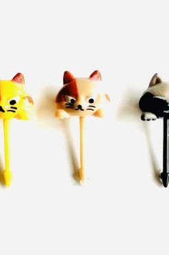 Emotie poesjes Halloween bento prikkers