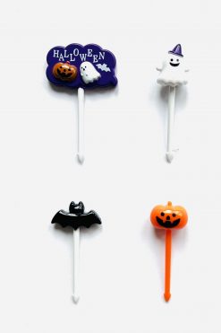 Halloween feest spookje NIEUW bento prikkers set