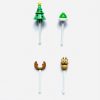 Kerstboom en rendier bento prikkers
