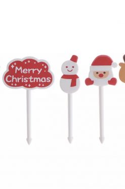 Kerst Merry Christmas bento prikkers