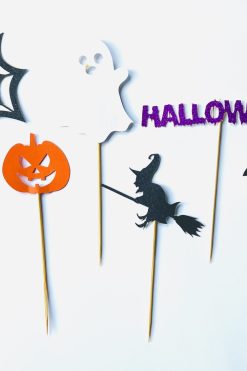 Halloween XL cupcake prikkers