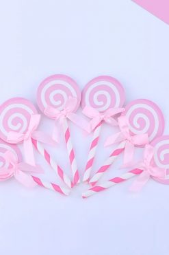 Lollipop taart vlag