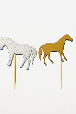 Paarden NEW cupcake prikkers