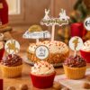 Sinterklaas cupcake prikkers