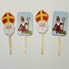 Sint cupcake prikkers