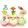Space Ruimte planeten cupcake prikkers