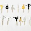Yoga pilates Gym cupcake prikkers